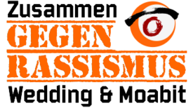 Das Logo von „Zusammen gegen Rassismus“. Bild: Demokratie in der Mitte