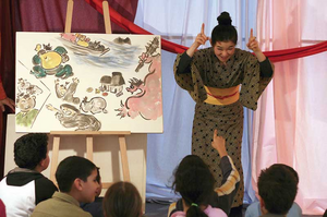 Präsentation eines asiatischen Märchens
