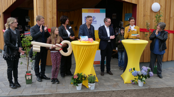 Eröffnung des Abenteuerspielplatzes am 11. Mai 2019. Foto: Benjamin Barthmann