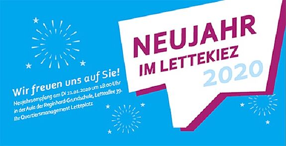 Im QM Letteplatz wird am 21. Januar 2020 gefeiert. Bild: QM Letteplatz