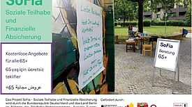 Das Projekt „SoFia – Soziale Teilhabe und Finanzielle Absicherung“ richtet sich an Bewohnende, die älter als 65 Jahre sind. (Bild: QM Zentrum Kreuzberg)