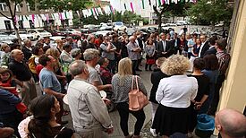 Eröffnung des QM Badstraße Foto: Johannes Hayner