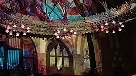 Die Stephanuskirche wird in den Farben der Lichtkünstlerin Djurdjica Terzic erleuchten. (Bild: QM Soldiner Kiez)