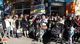 Die Teilnehmerinnen und Teilnehmer des Kurses Bild: QM Richardplatz Süd