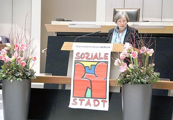 Katrin Lompscher, Senatsverwaltung für Stadtentwicklung und Wohnen. Foto: Dominique Hensel 