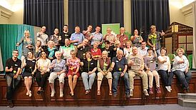 Der Quartiersrat im Augustekiez setzt sich für die Entwicklung des Kiezes ein und entscheidet mit über die Fördermittel des Städtebauförderungsprogramms „Sozialer Zusammenhalt“. Bild: QM Auguste-Viktoria-Allee