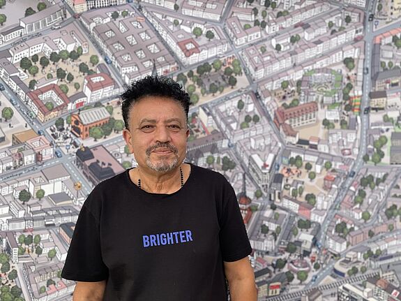 Diab El-Issa, Mitgründer des Trägers Karame e.V. (Bild: Julia Six)