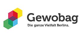 Das Logo der Wohnungsbau-Aktiengesellschaft Berlin "Gewobag"