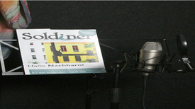 Der Soldiner zum Hören. Bild: A. Schnell 