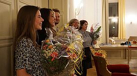 Die Team-Mitglieder des QMs über die Jahre wurden geehrt. Bild: Adrian Garcia-Landa
