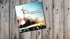 Das Fotobuch "Unterwegs im Brunnenviertel - ein Kiez im Wandel". Foto: Dominique Hensel