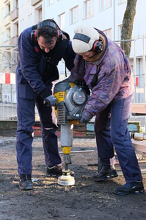 Im Rahmen des Projekts „Zusammen_leben mit Platz in Rixdorf“ werden verschiedene Orte umgestaltet. (Bild: AG.URBAN)