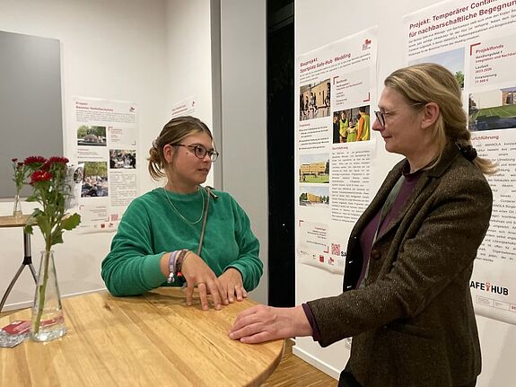 Die jährliche Quartiersmesse erwies sich als eine wertvolle Gelegenheit für den nachbarschaftlichen Austausch und die Vernetzung im Quartier. (Bild: Julia Six)