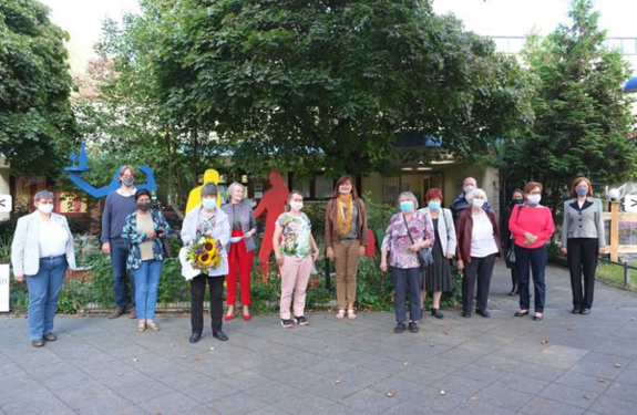 15 Hobbygärtnerinnen und –gärtner konnten die Jury mit ihren schönen Balkonen, Terrassen und Mietergärten überzeugen. Bild: H. Heiland