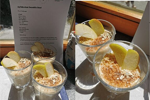 Die leckeren Bowls kamen bei den Teilnehmenden des Mädchentags gut an. (Bild: konZEBT care GmbH)