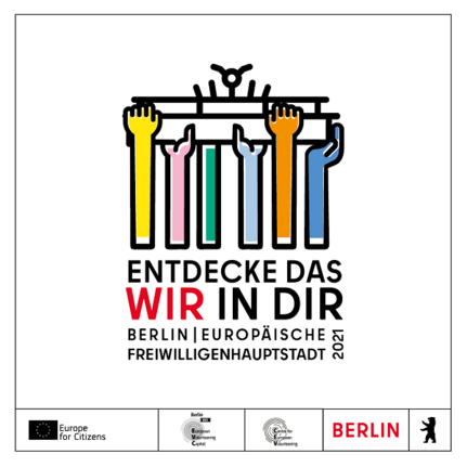 Berlin ist die Europäische Freiwilligenhauptstadt 2021 Bild: Berlin Partner