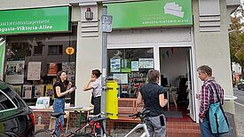 Das Jahr 2023 hatte es in sich für das QM-Gebiet: rege Aktivitäten, politische Aufmerksamkeit und das vielversprechende Rosengarten-Projekt. (Bild: QM Auguste-Viktoria-Allee)