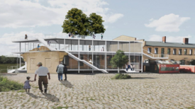 Ausbau 2.0 des Zentrums für Kunst und Urbanistik (ZK/U): Grafik: ZK/U