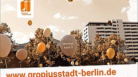 Endlich hat die Gropiusstadt eine eigene Webseite! Unter www.gropiusstadt-berlin.de finden sich übersichtlich und gut strukturiert alle Informationen zur Gropiusstadt. Grafik: Undine Ungethüm