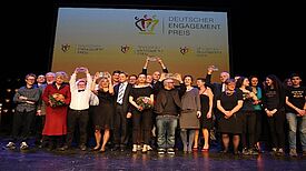 Die Sieger des Deutschen Engagementpreises aus dem Jahr 2015 Foto: Marc Darchinger