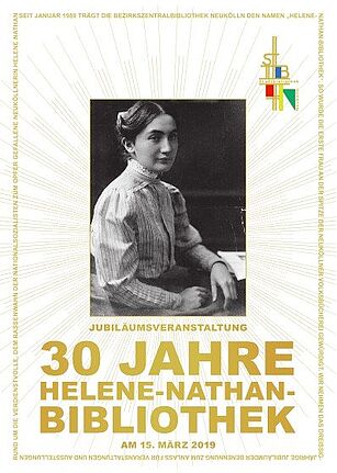Plakat zur Jubiläumsveranstaltung