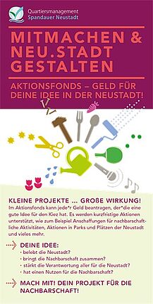 In der Grafik sind die Informationen zum Aktionsfonds zusammengefasst.