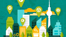 Mithilfe der interaktiven Karte „ReMap“ finden Sie den umweltfreundlichsten Weg, Ihre ausgedienten Alltagsgegenstände zu entsorgen oder weiterzugeben. Quelle: BUND Berlin e. V. 