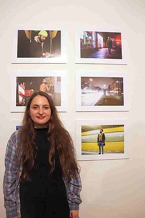 Die Serie „Ravier“ von Mandy Reuter (Foto) zeigt unter anderem das Nachtleben im Brunnenviertel. Foto: QM Brunnenviertel-Ackerstraße