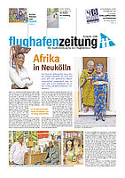 Cover der Flughafenzeitung (Bild: QM Flughafenstraße)
