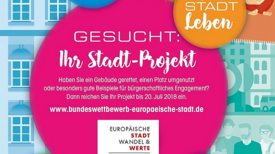 Ausschnitt vom Plakat des Wettbewerbs. Grafik: Bundesministerium des Innern, für Bau und Heimat 