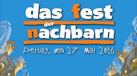 Bild: Der Flyer des Europäischen Tages der Nachbarschaft