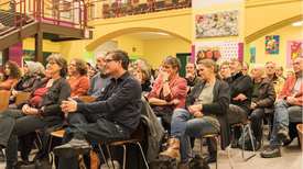 Bei der Quartiersrats-Wahl im Schöneberger Norden. Bild: QM Schöneberger Norden (Bülowstraße)