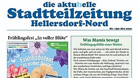 Die Titelseite der aktuhellen Nr. 190 widmet sich dem Frühlingsfest „in voller Blüte“. 