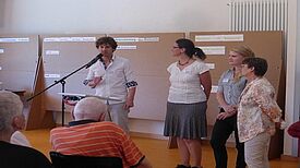 Das Team des Quartiersmanagements Boulevard Kastanienallee Bild: QM Boulevard Kastanienallee