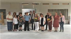 Klara Geywitz, Bundesbauministerin für Wohnen, Stadtentwicklung und Bauwesen, besuchte die Grundschule am Pegasuseck. (Bild: Jonathan Scherbarth)