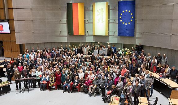 Volles Haus beim 9. Berliner Quartiersrätekongress. Bild: Alexander Schippel 