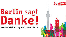 Berlin bedankt sich mit einem Aktionstag bei ehrenamtlich engagierten Berlinern und Berlinerinnen