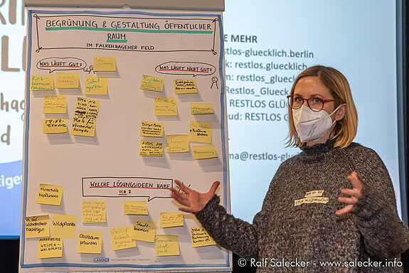 Die zahlreichen Vorschläge für mehr Klimaschutz wurden mit den Teilnehmenden des ersten Klimaforums offen diskutiert. (Bild: Ralf Salecker)