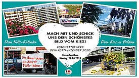 Machen Sie mit beim Kotti-Kalender! Bild: QM Zentrum Kreuzberg / Oranienstraße
