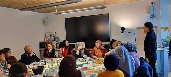 Die Frauen haben viel gelacht und nahmen wertvolle Infos mit nach Hause. (Bild: QM Flughafenstraße)