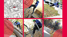 Auszug aus der Broschüre für den Bewegungsparcours Bild: QM Brunnenviertel-Brunnenstraße