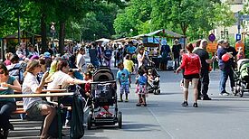 Zu den Kiezfesten sind alle eingeladen. Bild: Ralf Tober