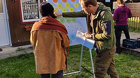 Die Quartiersrätinnen und Quartiersräte bestimmten mittels Punktevergabe die wichtigsten Bedarfe des Kiezes. (Bild: QM Harzer Straße)