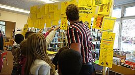 Ziel der AG „Jugendbeteiligung“ ist, Möglichkeiten auszuloten, wie die Jugendlichen einbezogen werden können und bei welchen Vorhaben dies sinnvoll und gut umsetzbar ist. (Bild: QM Auguste-Viktoria-Allee)