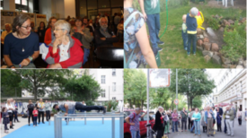 Ausschnitt aus dem „Aktionsplan 2018“. Foto: QM Schöneberger Norden