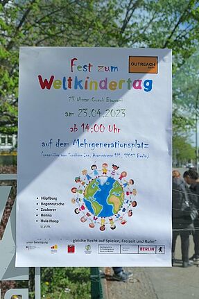 Das Fest zum Weltkindertag konnte mithilfe des Aktionsfonds finanziert werden. (Bild: H. Heiland)