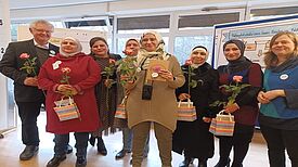 Neun neue Bildungsbotschafterinnen wurden im Rahmen der feierlichen Zeremonie zertifiziert. (Bild: Kadriye Karci)