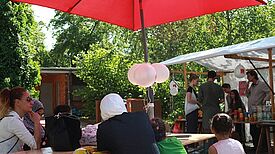 Internationale Geschmackserlebnisse gab es bei der Suppenküche im Lettekiez. Bild: QM Letteplatz