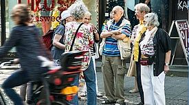 Ausschnitt aus dem Einladungsflyer "Interkulturelles Seniorenprojekt 2015" Bild: QM Reuterplatz