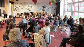 Gut besucht war das zweite Nahariyaforum am 5. Mai 2022 in der Nahariya-Schule. (Bild: Kerstin Heinze)